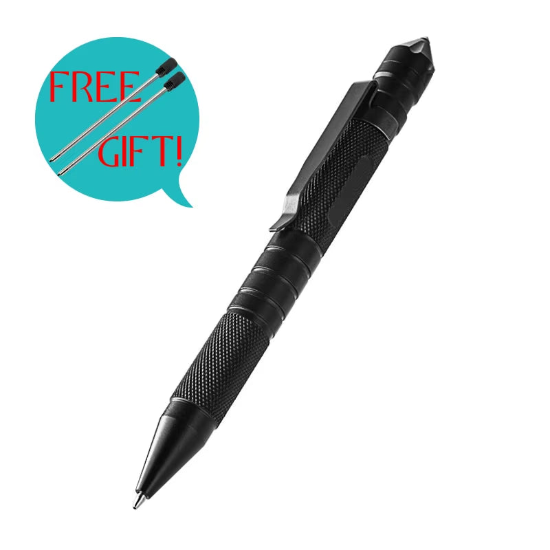 Multi-Function 3-In-1 Tactical Pen Whistle Emergency Self Defense EDC Tool Outdoor Survival Self Rescue Dropshipping