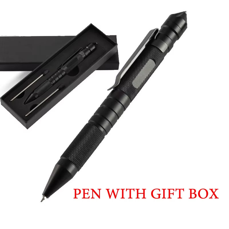 Multi-Function 3-In-1 Tactical Pen Whistle Emergency Self Defense EDC Tool Outdoor Survival Self Rescue Dropshipping