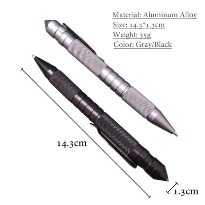 Multi-Function 3-In-1 Tactical Pen Whistle Emergency Self Defense EDC Tool Outdoor Survival Self Rescue Dropshipping