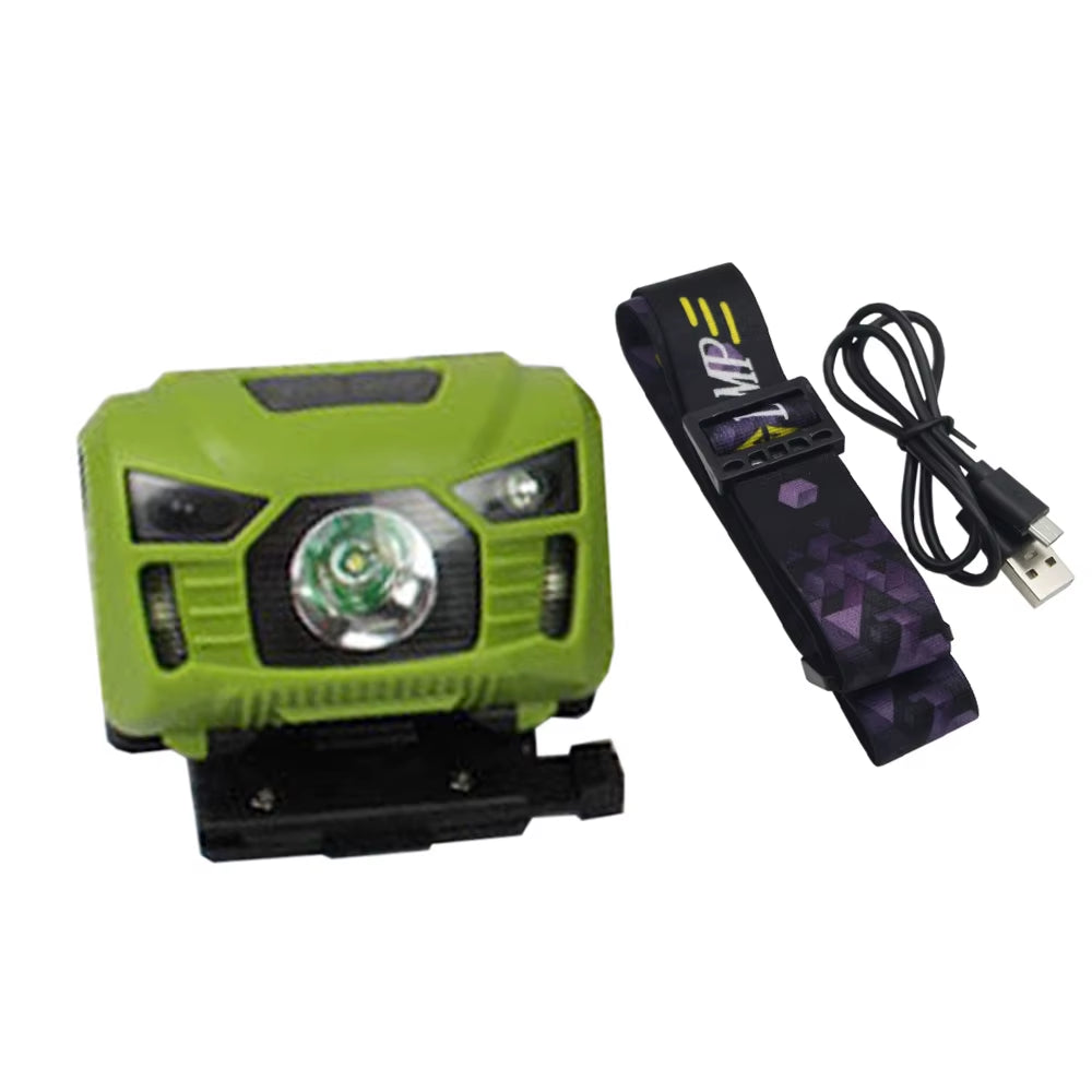 USB Charging Tactical FAST MICH Helmet Light Signal Light Hunting Airsoft Fishing Headlight Survival Rescue Headlamp