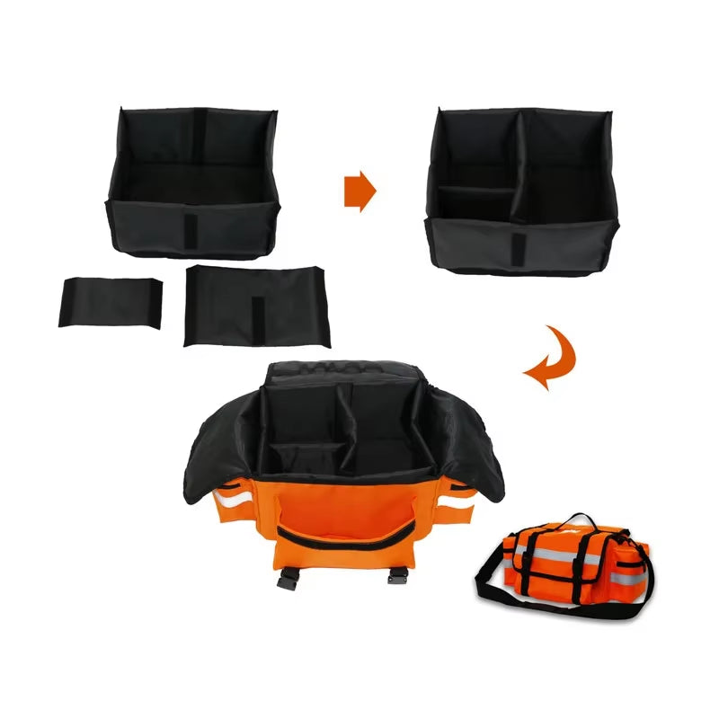 Multifunctional Outdoor Tactical Empty Car Medical Kit First Bag Lifesaving Storage Emergency Survival Tool for Hunting Camping