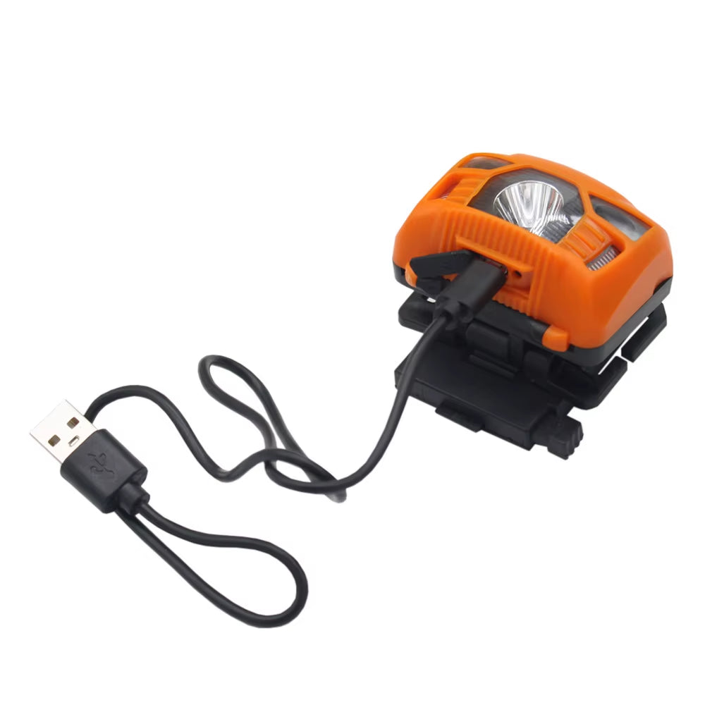USB Charging Tactical FAST MICH Helmet Light Signal Light Hunting Airsoft Fishing Headlight Survival Rescue Headlamp